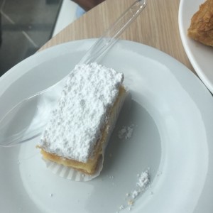 milhoja crema pastelera