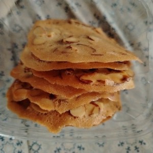Galleta con almendras 