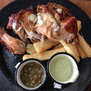 combo de 1/2 pollo