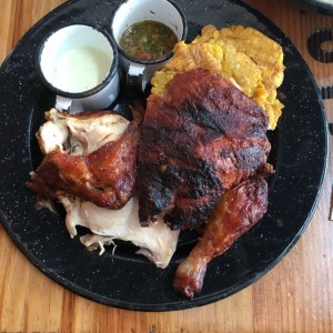 medio pollo