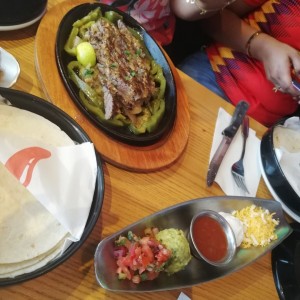 fajitas de carne