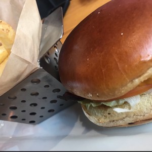 chicken burger 