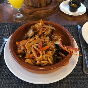 cazuela de mariscos