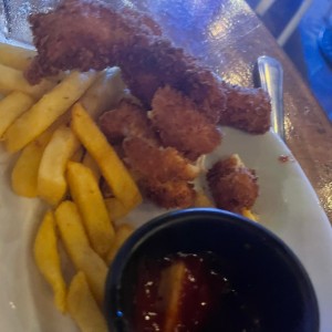 Deditos de pollo