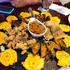bandeja de marisco 