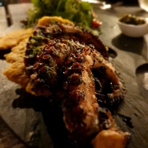 pulpo al grill