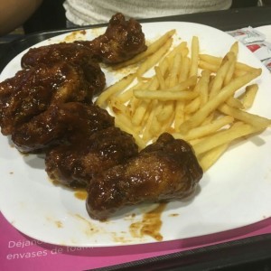 wings en salsa barbacoa