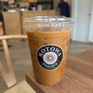 Ice caramel coffee 