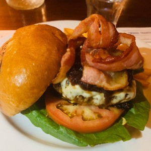 hamburguesa con trufa