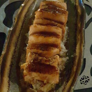 salmon teriyaki