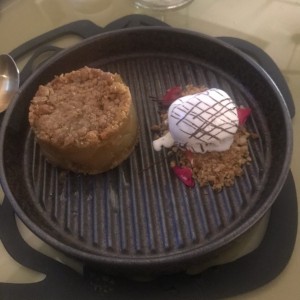 apple crumble