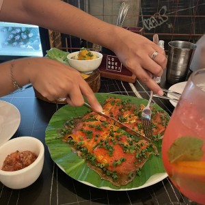 Carpaccio de atun