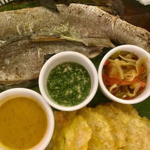 Pesca del dia con patacones