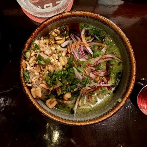 Poke de ceviche caribeño