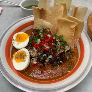 Guacho de costilla de res