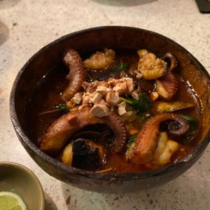 Aguadito de Mariscos