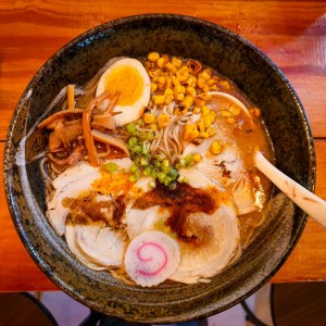 black garlic tonkotsu
