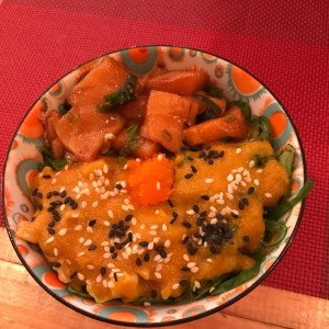 mini poke bowl