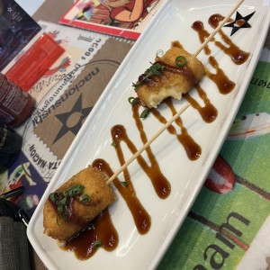 Brochetas de queso