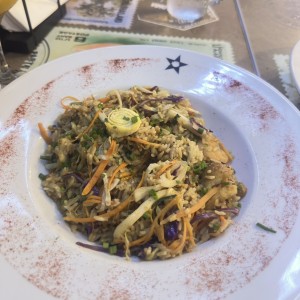 Nasi Goreng de Mariscos