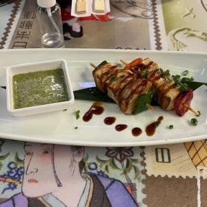 Satay De Pollo (2 unidades)