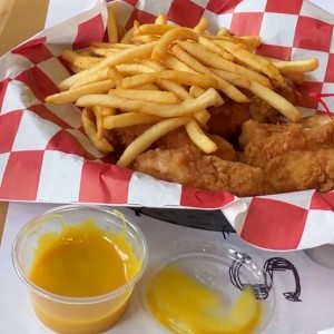 Deditos de pollo