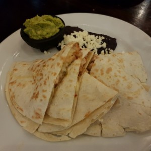 quesadilla de pollo