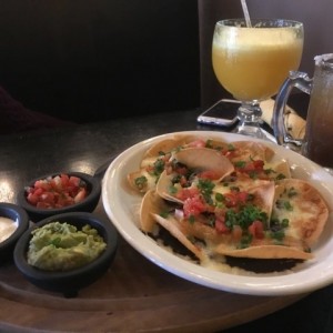 nachos 3 quesos