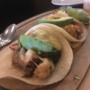 Tacos de Langostinos