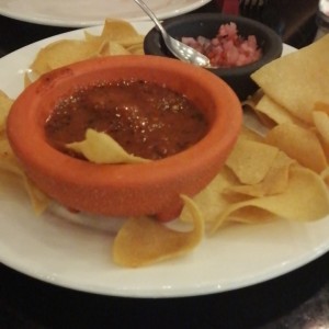 entrada mientras se espera la comida