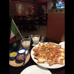 nachos con carne 