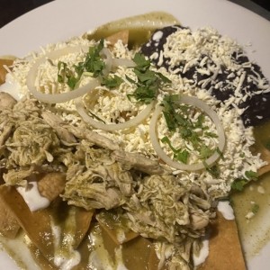 Chilaquiles de pollo