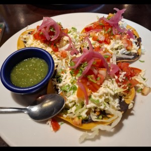 Tostadas de cochinilla