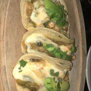 tacos de langostino
