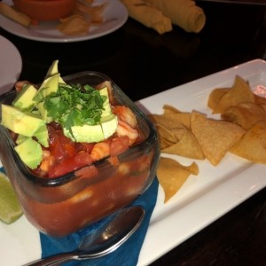 coctel de langostinos