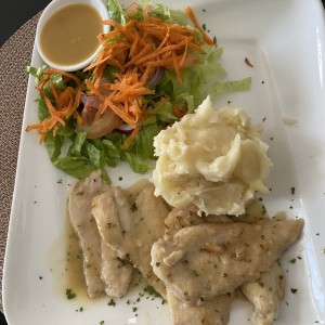 Pollo en salsa 