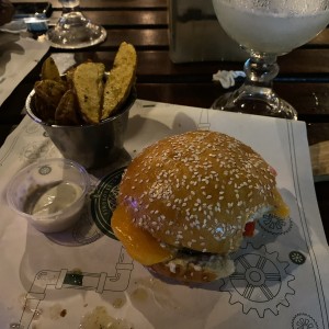 Hamburguesa La Fabrica