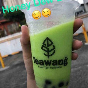 Honey Dew Bubble Tea 