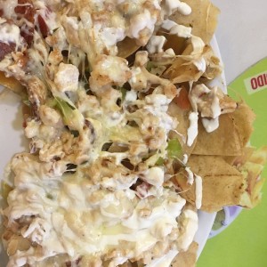 Nachos de Pollo