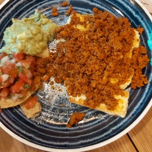 queso con longaniza