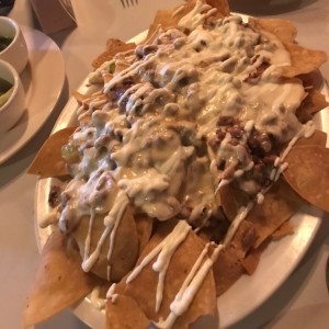 nachos con carne
