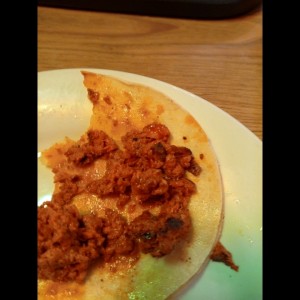 taco de longaniza