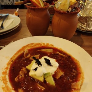 Sopa de tortilla