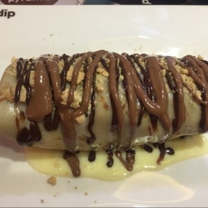 banana crunchy crepe