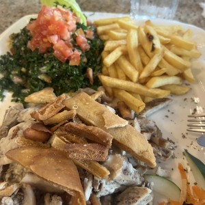 Emparedados - Shawarma de Pollo