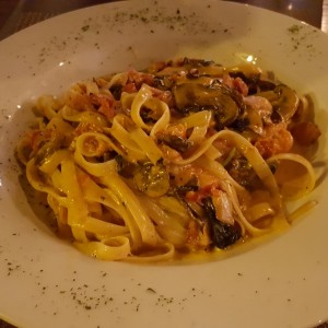 Pasta en salsa Rosada