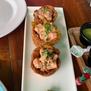 Croquetas de camaron 