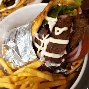 gyro de kordero