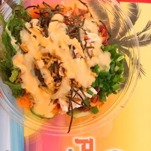 Poke de salmon y atun