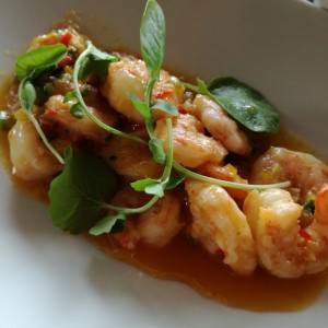 camarones al ajillo